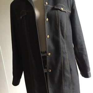 Bianca Nygard Full Length Denim coat